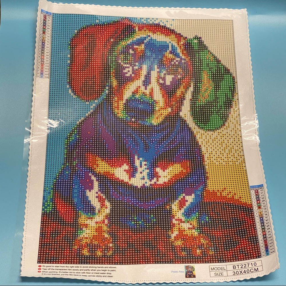Dachshund DIY 5D Full Round Drill Diamond Painting - Picture 2 of 10